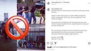 Video Viral, Wawalkot Sukabumi Sayangkan Aksi Muda-mudi Joget di Lapang Merdeka