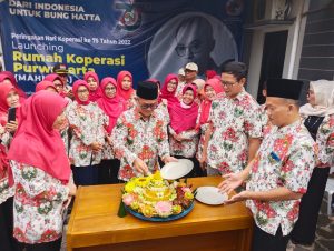 Tepat di Harkopnas Ke 75, Dekopinda Launching Rumah Koperasi Purwakarta