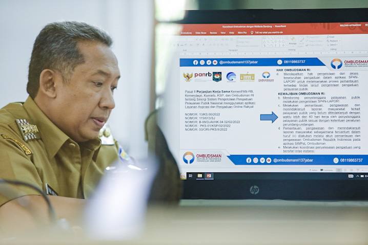 Ombudsman Apresiasi Aplikasi LAPOR! Jadi Wadah Pengaduan Warga Kota Bandung