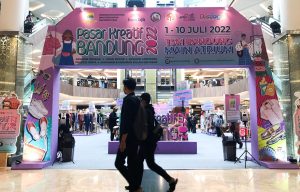 Humas Kota Bandung Gelar Podcast di Pasar Kreatif Mall TSM