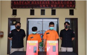 Keren !!! Dalam Sehari Polres Indramayu Ringkus dua Pelaku Penyalahgunaan Narkoba Jenis Sabu.