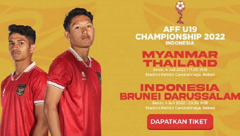 Prediksi line up Pemain Timnas Indonesia U-19 vs Brunei Darrusalam di Piala AFF 2022