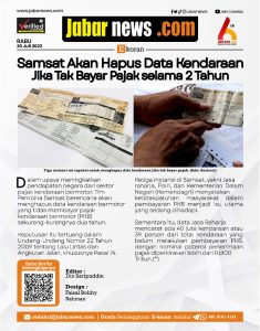 Samsat Akan Hapus Data Kendaraan Jika Tak Bayar Pajak Selama 2 Tahun