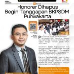 Tanggapan BKPSDM Purwakarta Soal Honorer Dihapus