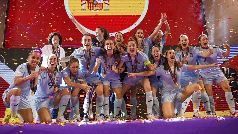 Timnas Futsal Wanita Spanyol juara UEFA Women Futsal Euro 2022