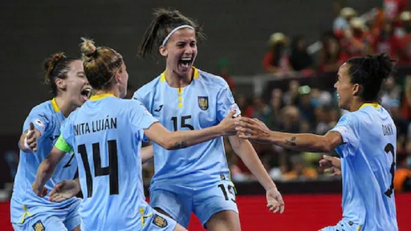 Timnas Futsal Wanita Spanyol vs Portugal di UEFA Women Futsal Euro 2022