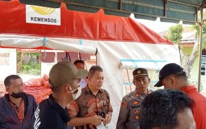 Kemensos Salurkan Bantuan untuk Korban Angin Puting Beliung di Serdang Bedagai
