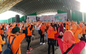 Meriahkan Salim Expo, Ratusan Kader PKS se-Bandung Raya Berkumpul di Soreang