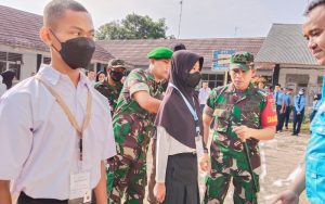 Buka MPLS di SMK Taruna Sakti, Begini Pesan Dandim 0619 Purwakarta