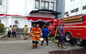 Waduh! Gedung DPRD Jabar Kebakaran di Lantai 3