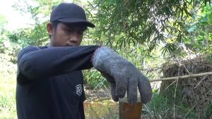 Gegara Ini, Air sungai di Purwakarta berubah jadi Hitam.