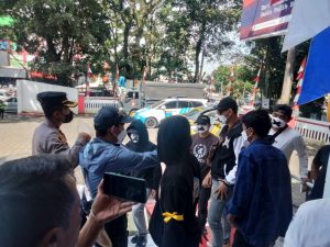 Ada Dugaan Korupsi, Aktivis Cianjur Peduli Pendidikan Geruduk Disdikpora