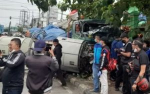 Polisi Amankan Sopir Truk Trailer Penyebab Kecelakaan Maut di Bekasi