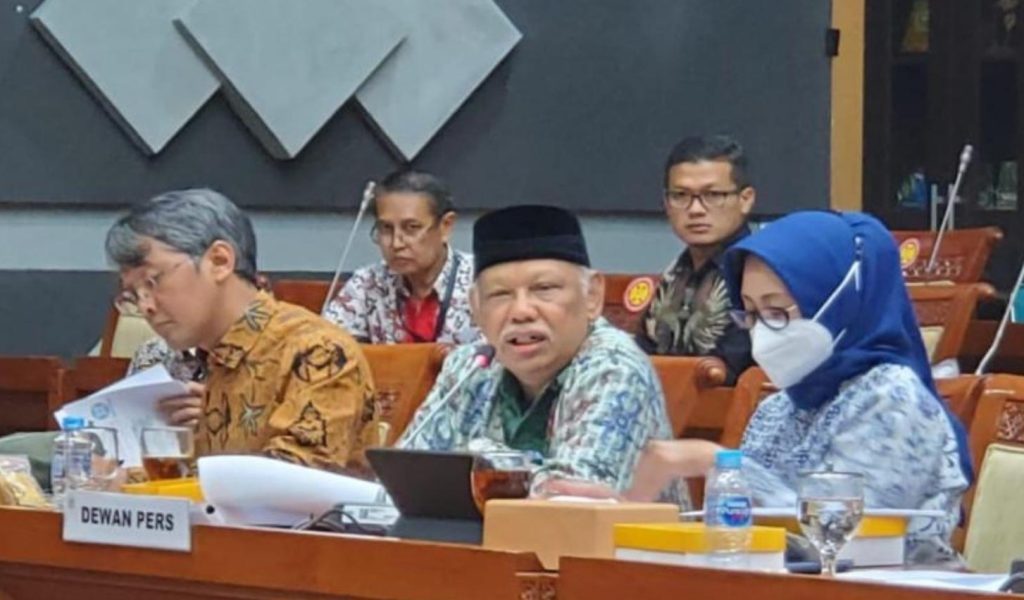 Dewan Pers Sampaikan Usulan dan DIM Rancangan KUHP ke DPR