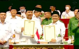 Deal! Partai Gerindra dan PKB Teken Koalisi Pemilu 2024
