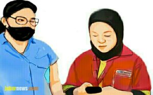 Sempat Panas, Perseteruan Emak-emak Pengutil Cokelat dan Pegawai Alfamart Tanggerang Berujung Damai