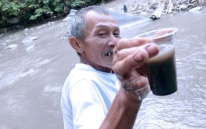Sungai Cikunir Tasikmalaya Tercemar Limbah Tambang Pasir, Nasib Budidaya Ikan Bikin Miris
