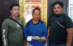 Polsek Pulau Raja Tangkap Pria Asal Asahan Terkait Judi Togel