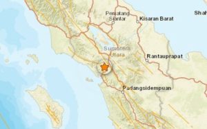Pagi Ini, Gempa Bumi Guncang Tapanuli Utara dan Mandailing Natal