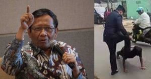 Mahfud MD Tanggapi Tindakan Wakil Ketua DPRD Depok Injak Sopir Truk di Jalan Raya