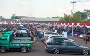 Sewindu Colony Cianjur Diramaikan dengan Kontes Modifikasi Mobil