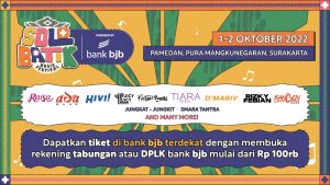 Buka Rekening Bank BJB Bisa Dapat Tiket Nonton Solo Batik Music Festival
