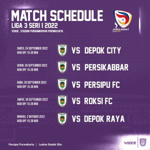 Jadwal Lengkap Persipo Purwakarta di Liga 3 Seri 1 Jawa Barat 2022, Ada yang Mau Nyetadion?