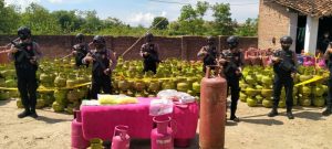 Polresta Cirebon Gerebek Gudang Gas Ilegala