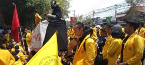 Tolak Naik BBM, BEM-KM Cianjur Unras Minta Berdialog dengan Bupati
