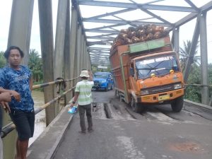Jembatan Penghubung Antara Kabupaten Serdang bedagai Rusak Parah, Butuh Perhatian Pemerintah