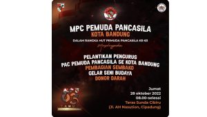Ulang Tahun ke-63 Pemuda Pancasila, Yayan Suherlan Berpesan Ini