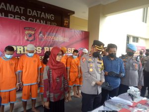 Satu Bulan, Polres Cianjur Ungkap Kasus Narkoba dan Obat Terlarang