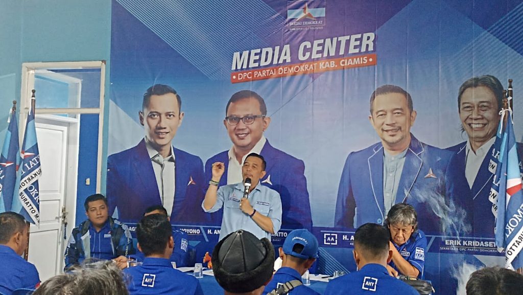 Persiapan Pileg Pilpres, Demokrat Ciamis Siap Turun ke Desa