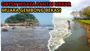 Melihat Keindahan Pantai Mekar di Muara Gembong Bekasi