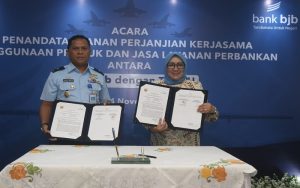 Bank Bjb Beri Kemudahan Layanan Perbankan untuk TNI Angkatan Udara