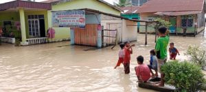 Banjir Kembali Rendam Ratusan Rumah di Serdang Bedagai