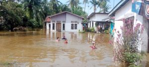 Ribuan Rumah di Serdang Bedagai Terendam Banjir, Ketinggian Air hingga 1 Meter
