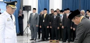 Pesan Uu Ruzhanul untuk Cheka Virgowansyah yang Resmi Jadi Pj Wali Kota Tasikmalaya