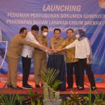 Launching Pedoman Penyusunan Dokumen Administratif Penerapan Badan Layanan Umum Daerah (BLUD) Kawasan Konservasi. (Foto: Istimewa)