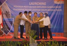 Launching Pedoman Penyusunan Dokumen Administratif Penerapan Badan Layanan Umum Daerah (BLUD) Kawasan Konservasi. (Foto: Istimewa)