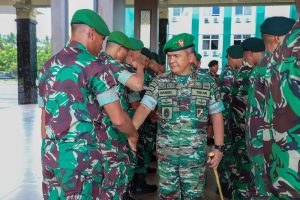 Pangdam I/BB Sambut Prajurit Usai Latihan Bersama US Army di Hawai