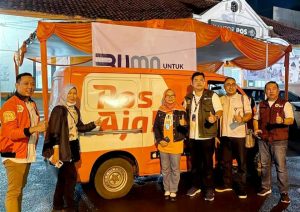 Pos Indonesia Grup Kirim Bantuan Gempa Cianjur
