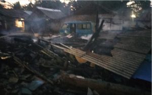 Si Jago Merah Hanguskan Rumah Semi Permanen di Purwakarta