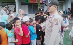 Polres Purwakarta Terjunkan Tim Trauma Healing untuk Korban Gempa Cianjur