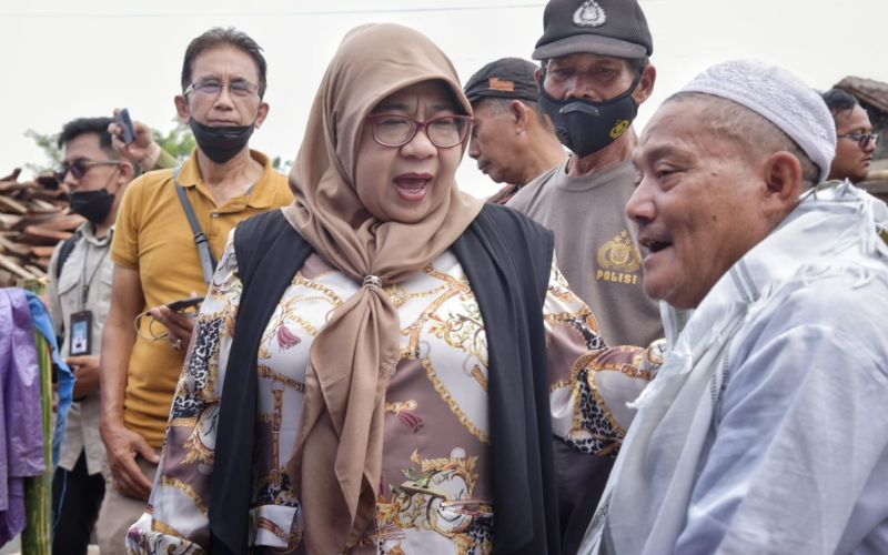 Setwan Jabar Salurkan Bantuan Kepada Masyarakat Terdampak Gempa Cianjur