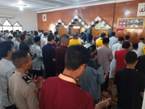 Polri Gelar Salat Gaib Di Lokasi Gempa Cianjur