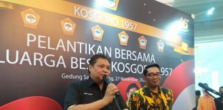 Ketua Umum Partai Golkar, Airlangga Hartanto dan Gubernur Jabar, Ridwan Kamil. (Foto: Istimewa)