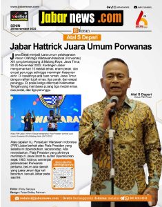 Jabar Hattrick Juara Umum Porwanas