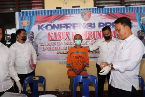 Sembunyi di Jambi, Pelaku Pembunuhan di Pematangsiantar Ditangkap Tanpa Perlawanan