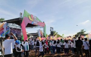 Color Run Soljer Ceria, Cara PKB Gaet Hati Masyarakat di Majalaya Bandung
